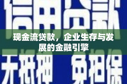永顺现金流贷款，企业生存与发展的金融引擎